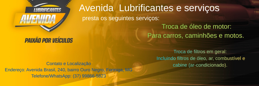 Lubrificantes Avenida