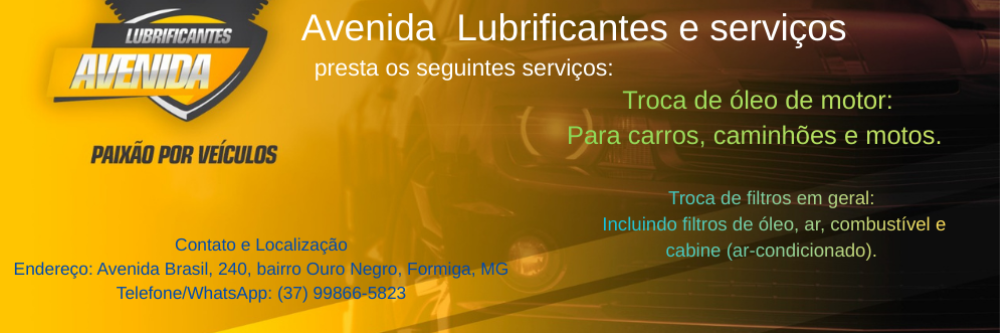 Lubrificantes Avenida